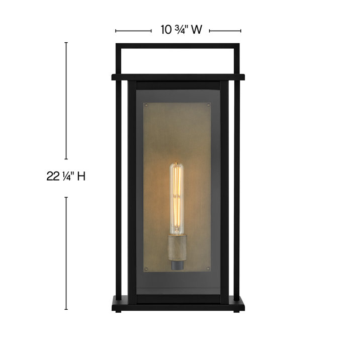 Hinkley Langston Aluminum Wall Light & Reviews Wayfair